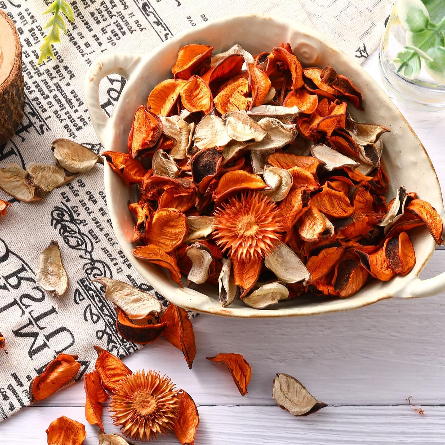 Nuanchu 6 Pcs Fall Citrus Potpourri Bags