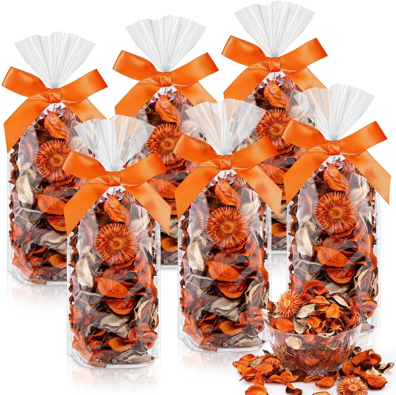 Nuanchu 6 Pcs Fall Citrus Potpourri Bags