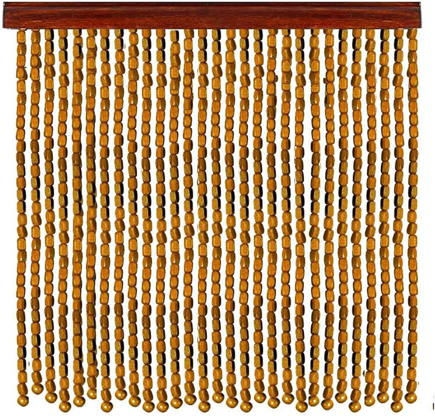 Classic Bamboo Bead Door Curtain for Privacy and Style
