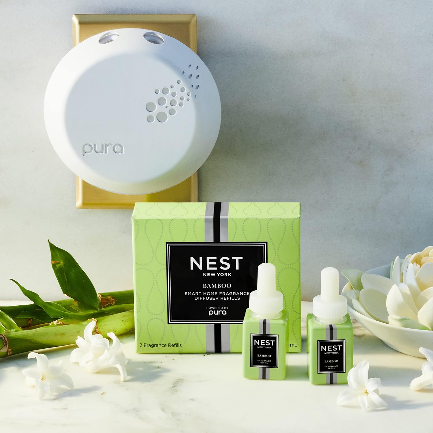 NEST Fragrances Bamboo Scent Refill Set of 2