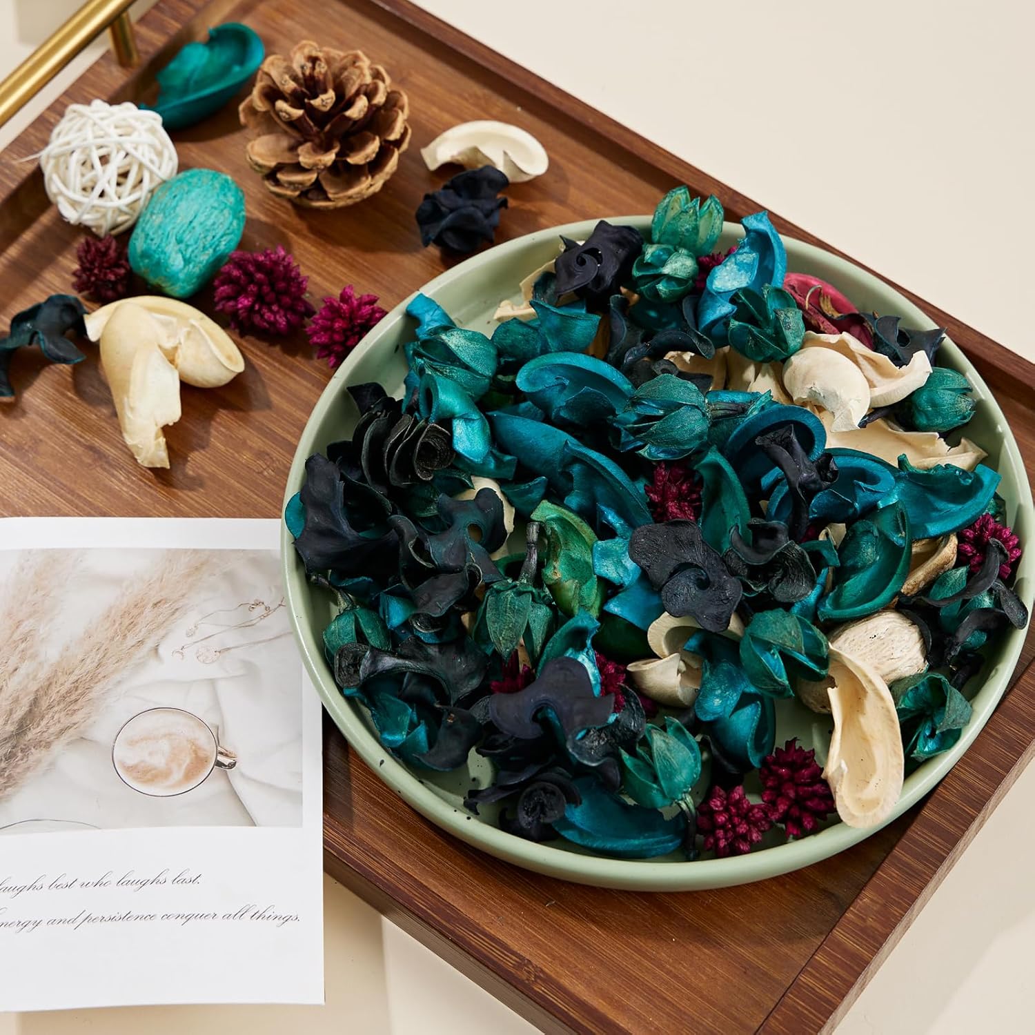 Pretysnow Ocean Scented Potpourri 7oz Decor Bowl Filler