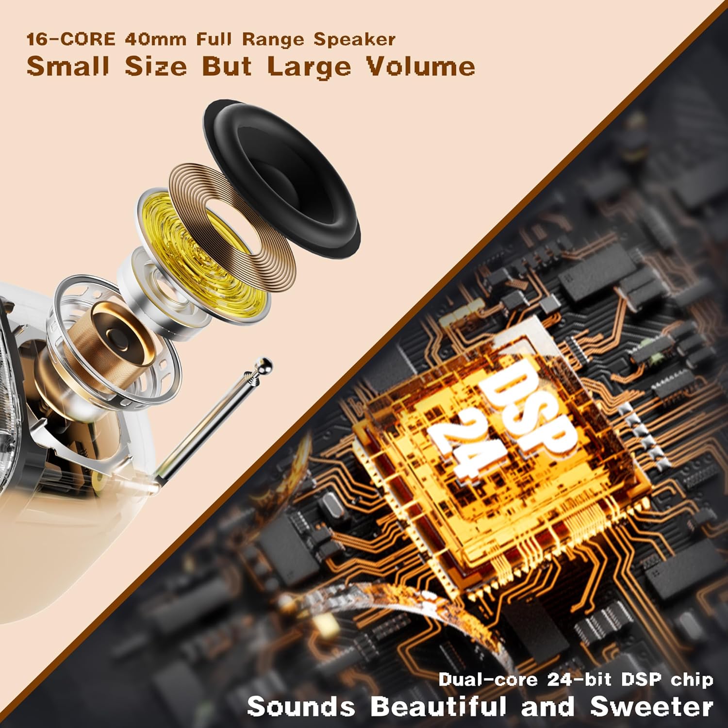 Divoom Tiivoo-2 Pixel Art Retro Bluetooth Speaker