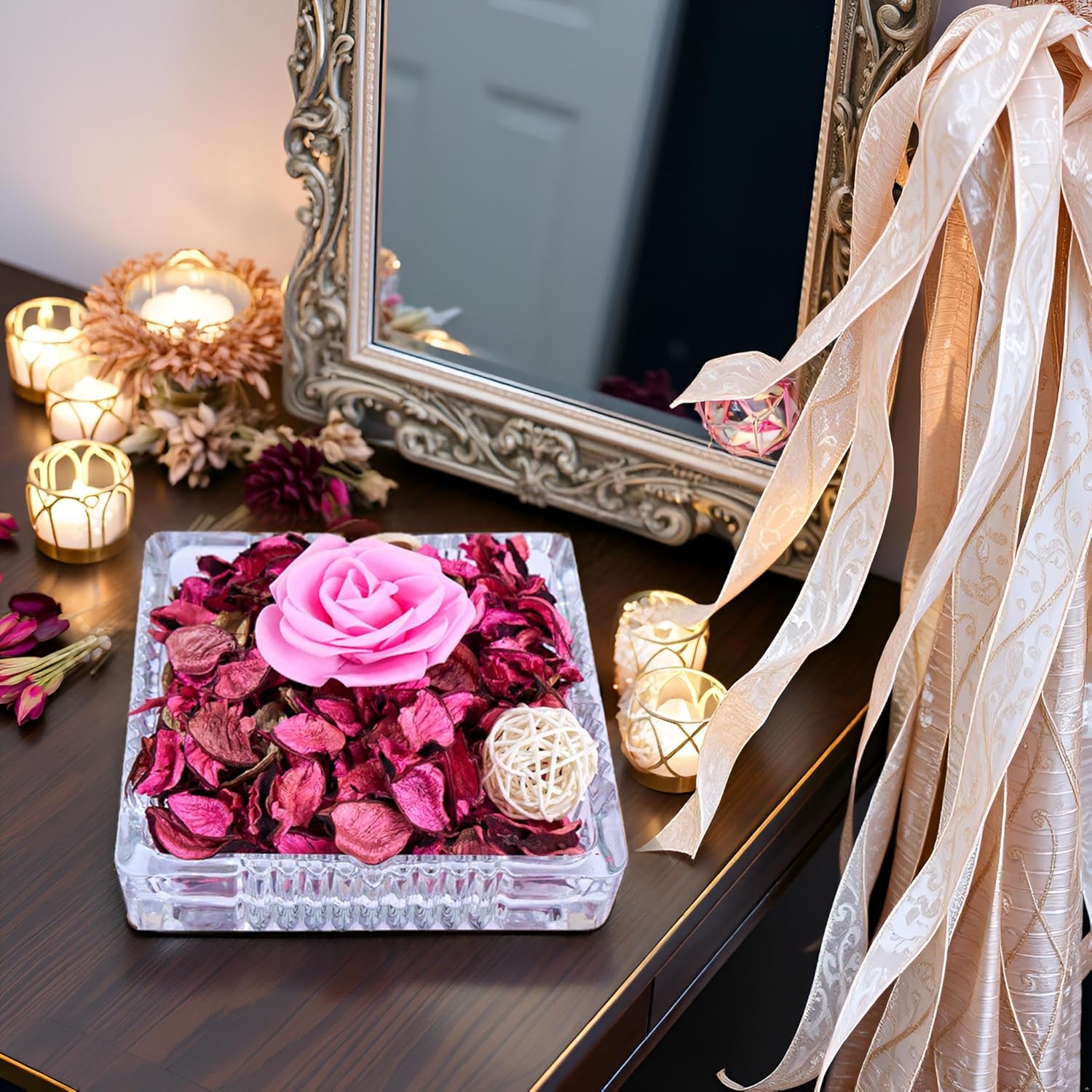 Spring Rose Scented Potpourri Bowl Fillers