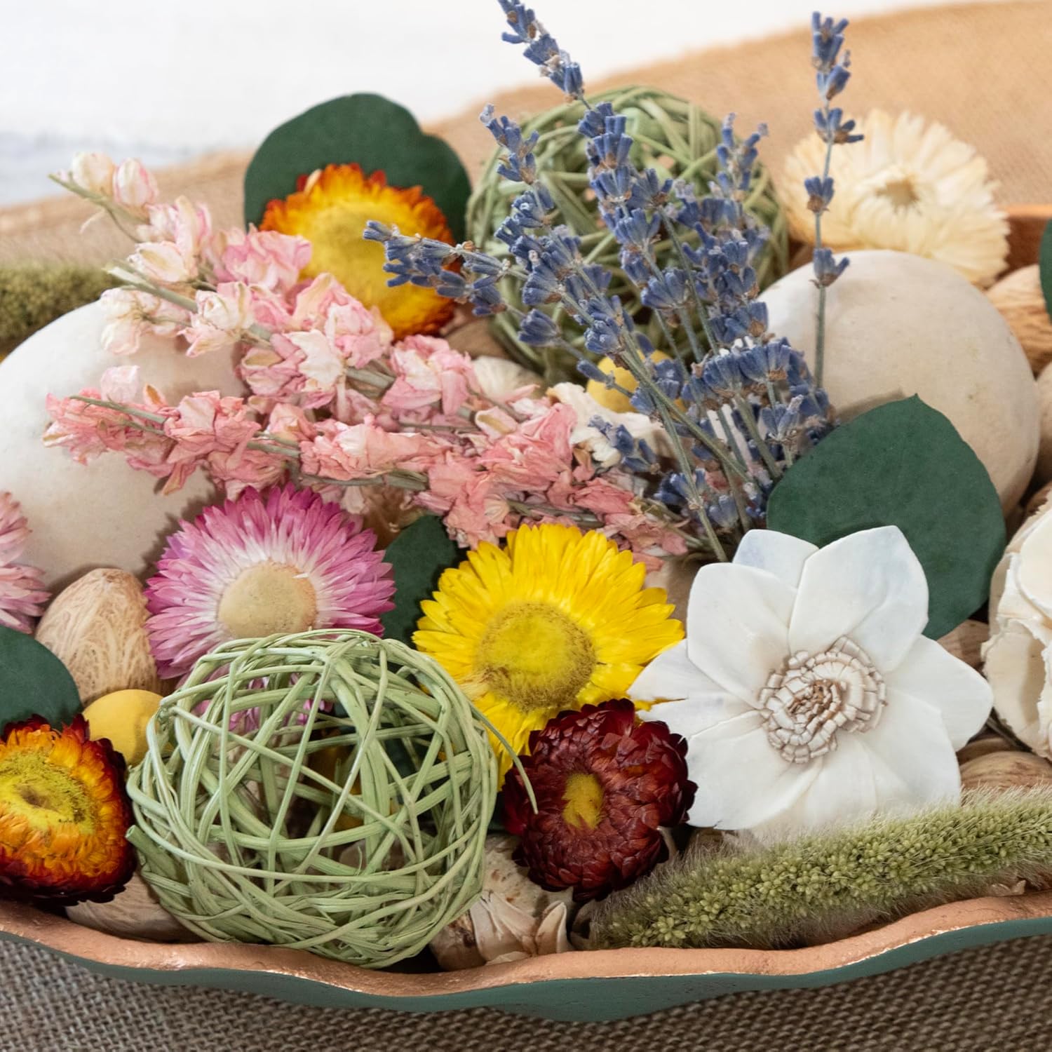 ANDALUCA Maison Box Dried Flowers Fragrance Decor