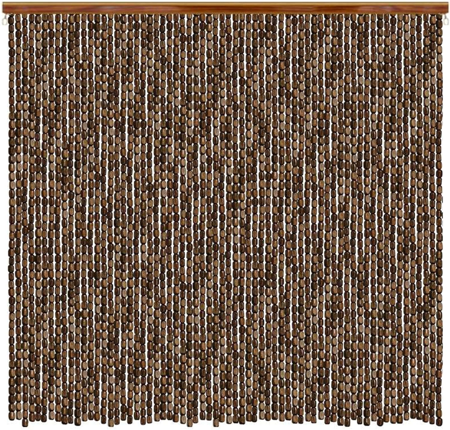 Handcrafted Bamboo Bead Curtain for Doorways and Decor