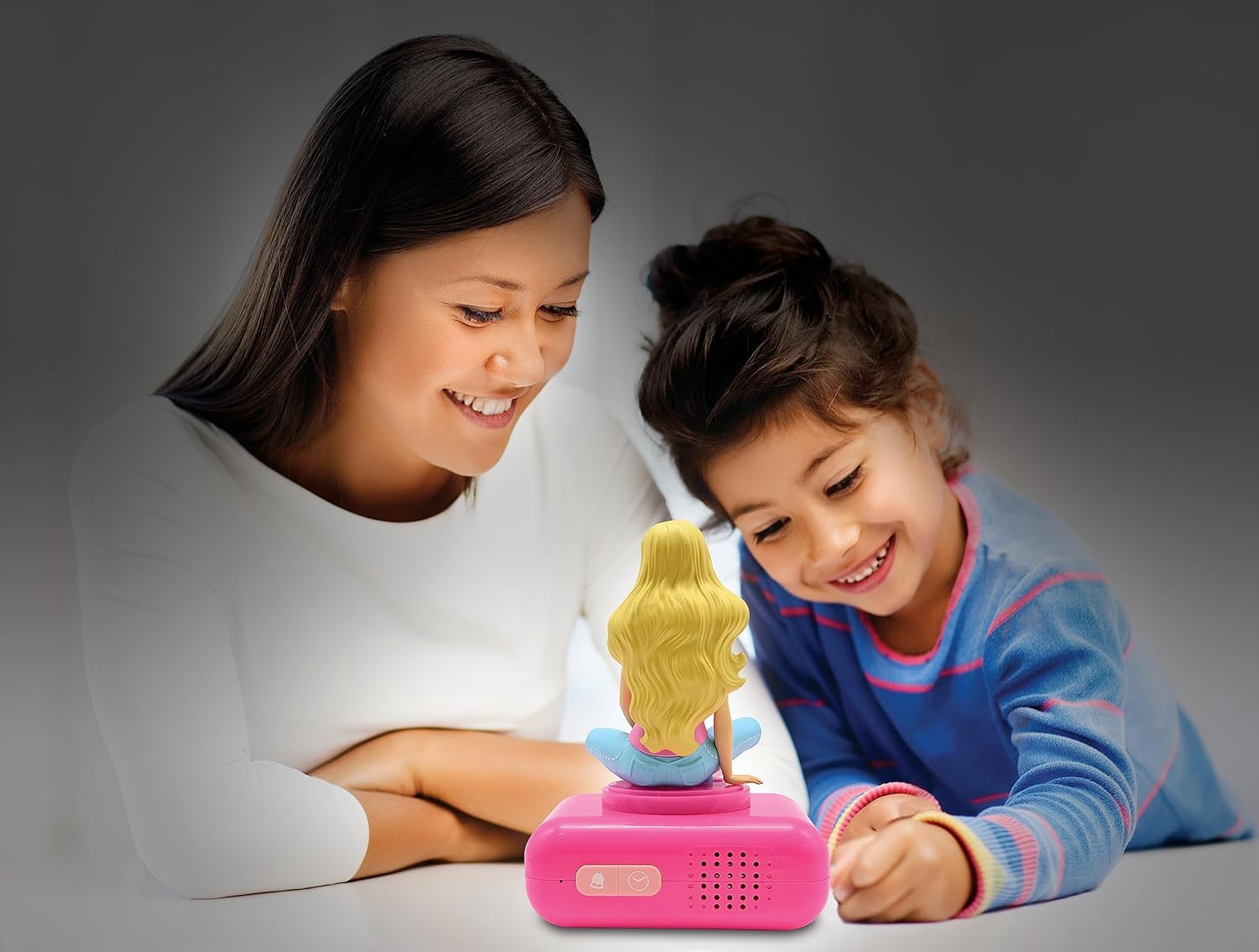 Barbie Nightlight Alarm Clock with Sounds and Melodies