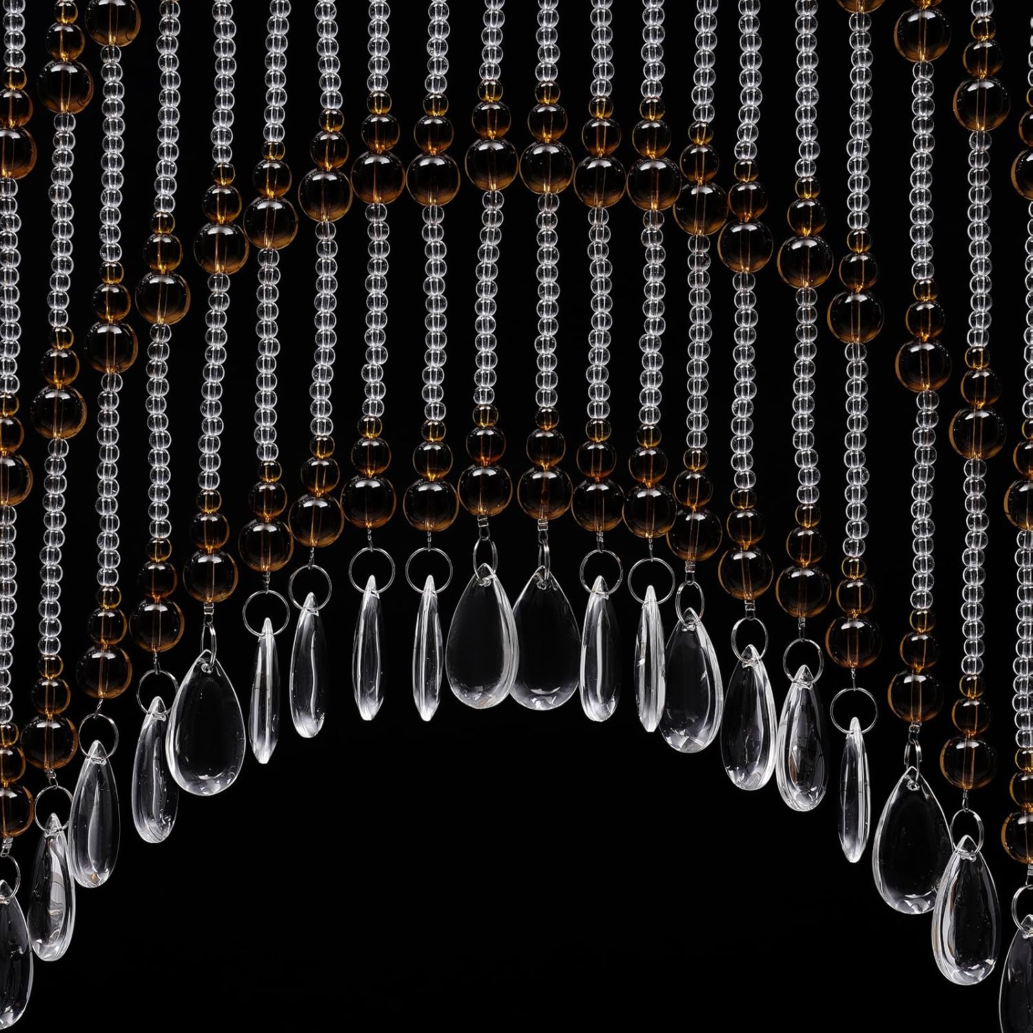 Crystal Beaded Curtain 40 Strings Door Decor