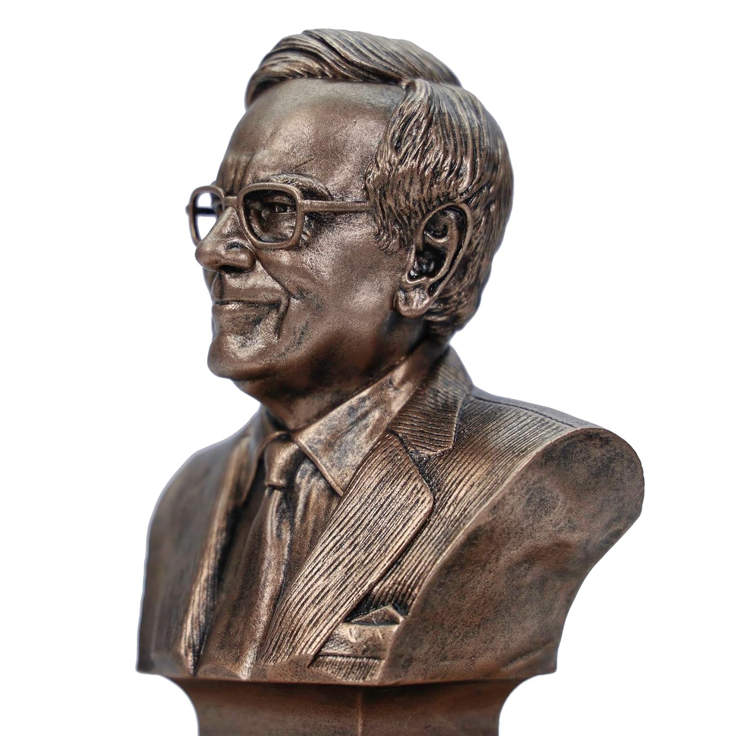 Warren Buffett Bust Statue for Investors and Collectors