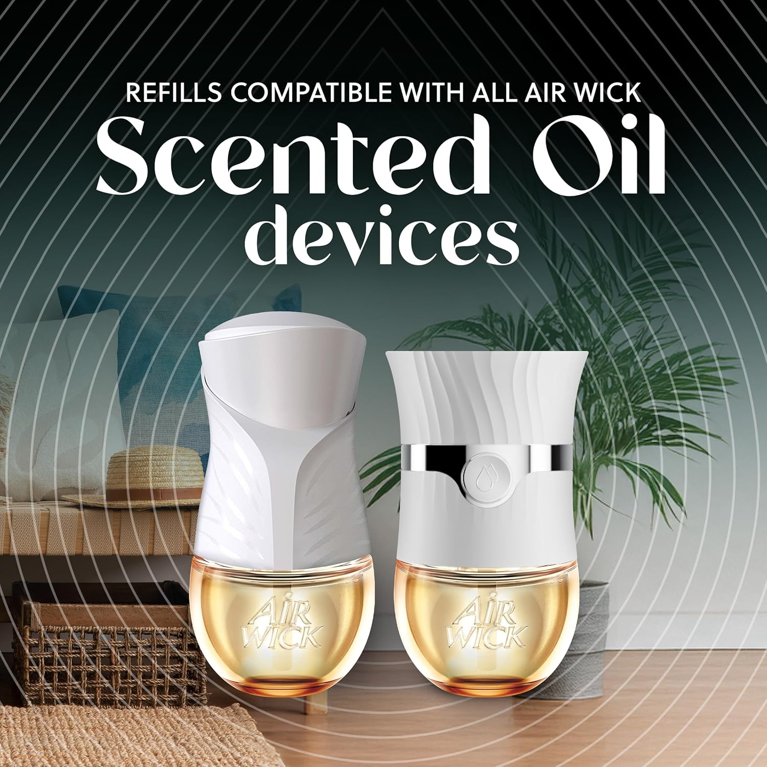 Air Wick Scented Oil Refill Island Coconut Warm Sands 5 ct