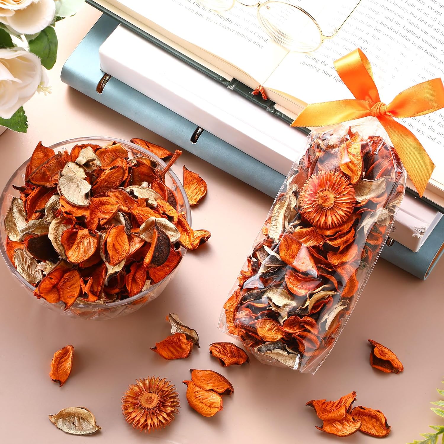 Nuanchu 6 Pcs Fall Citrus Potpourri Bags