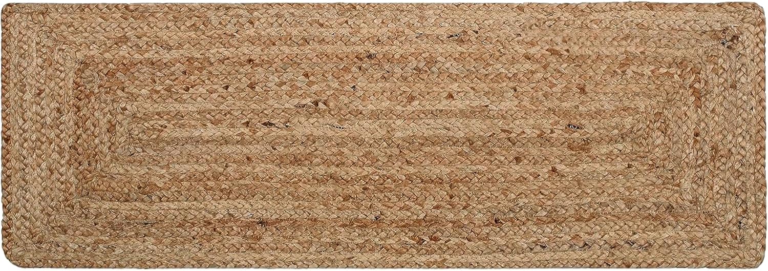 HOMIDATE Natural Jute Table Runner 13x36 Inch