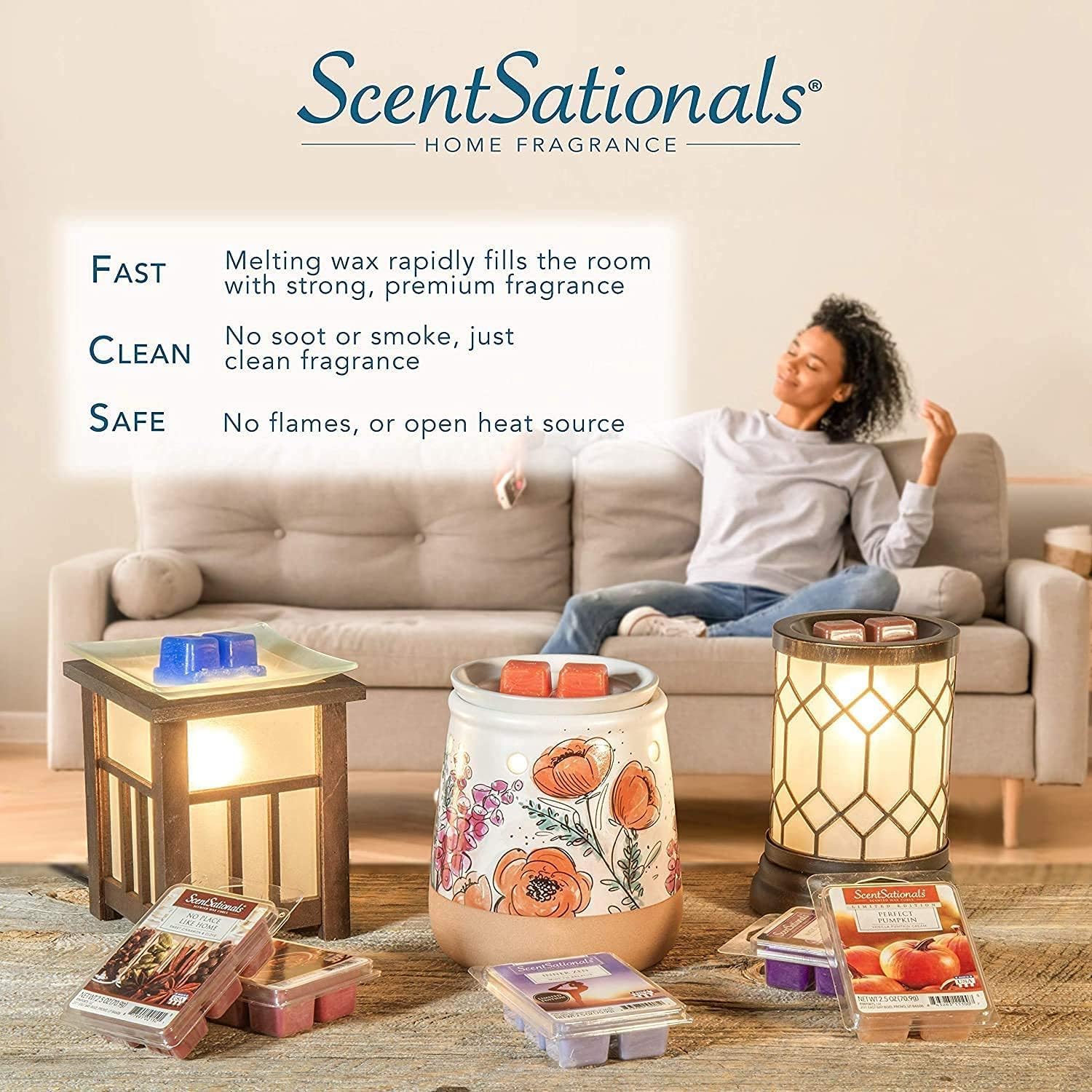 Scentsationals Wax Melts - Honeysuckle Nectar 10oz 24 Cubes