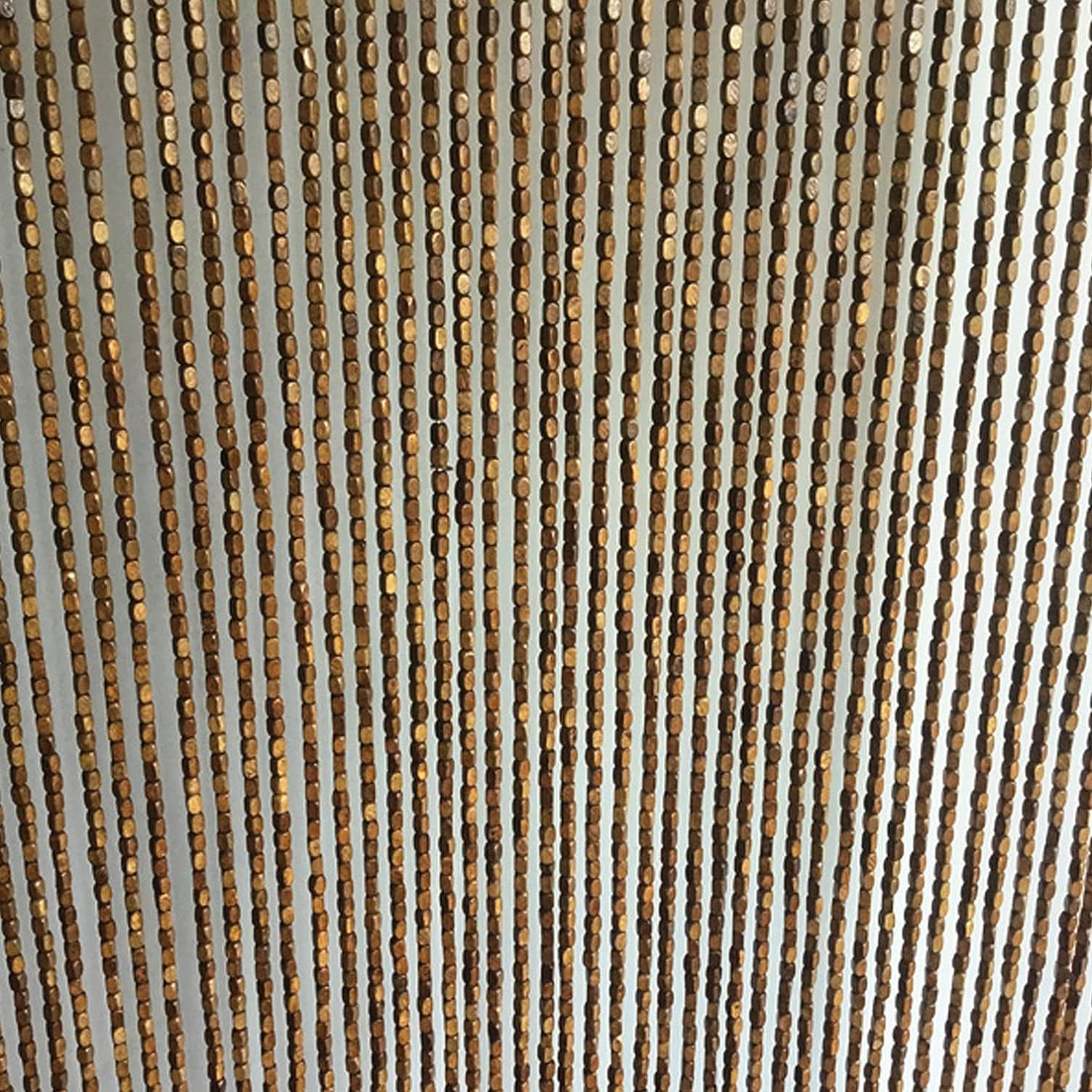 Wcxixo Bamboo Beaded Door Curtains Decorative Panel Divider