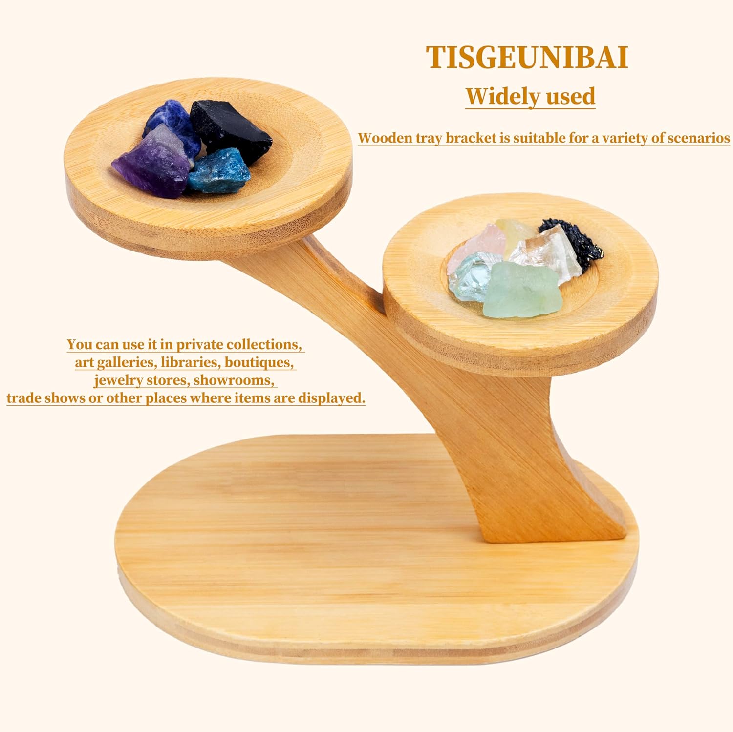 67ft High Rock Display Stand for Crystals and Stones