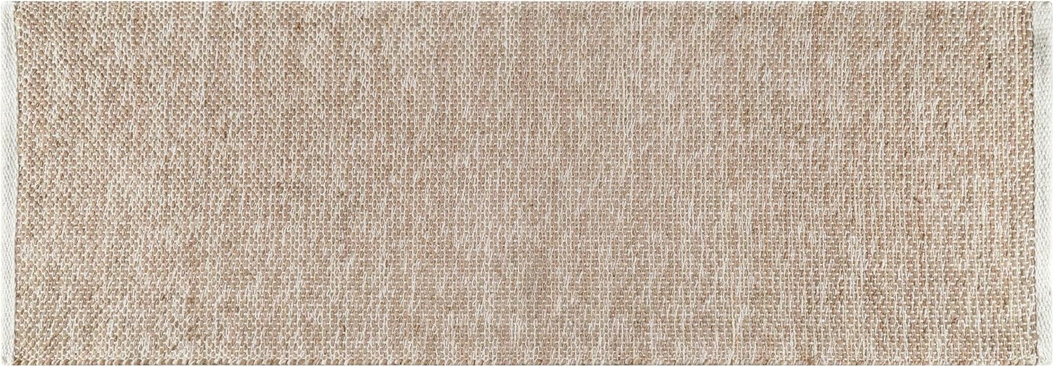 Hausattire Jute Woven Runner Rug 2x6 - Natural