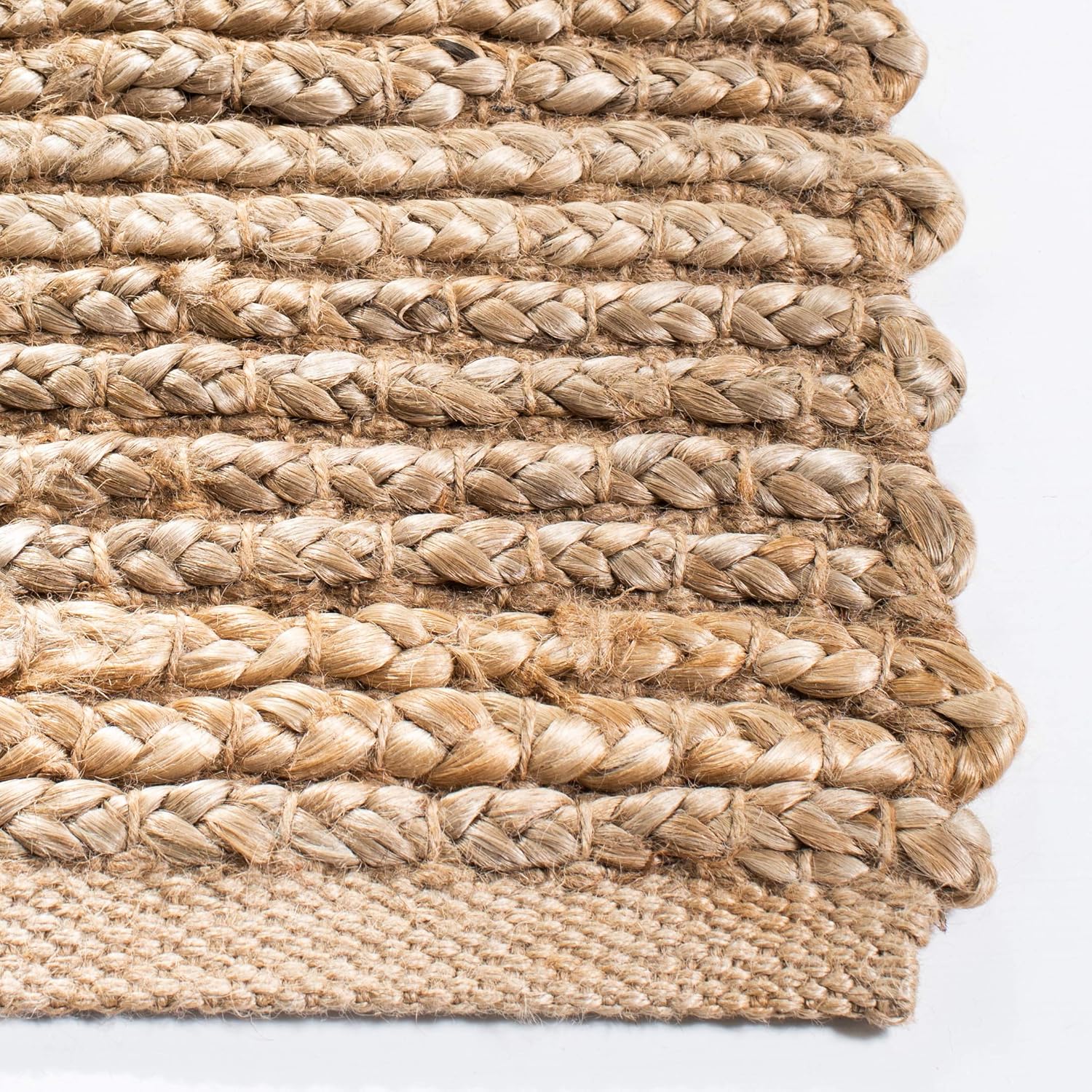 Safavieh Cape Cod Accent Rug 4x6 Natural Handmade Braided Jute