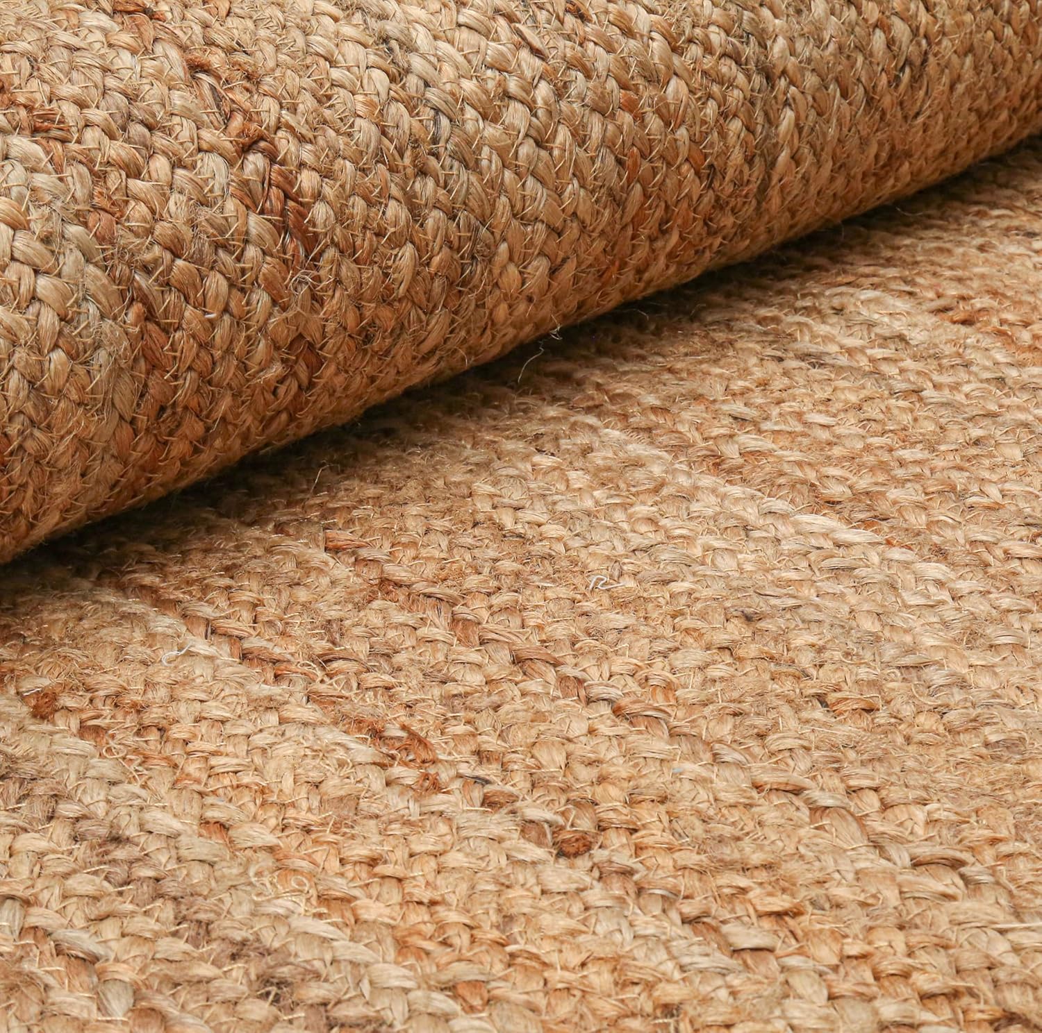 Savi Home Jute Runner Rug 24x72 Reversible Natural