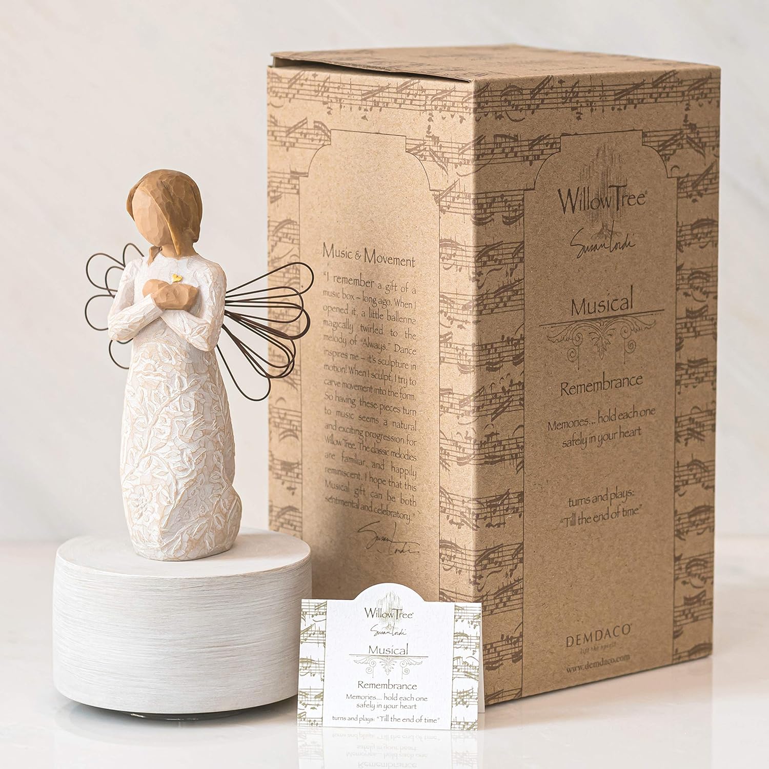 Willow Tree Remembrance Musical Figure