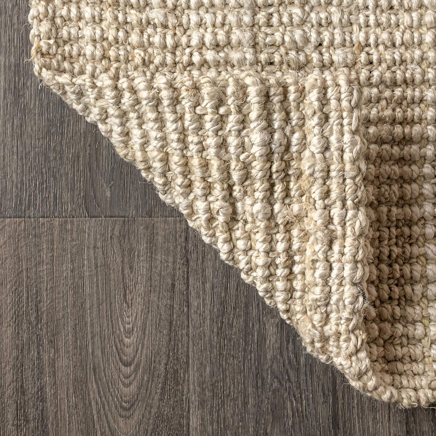 JONATHAN Y NFR103A-28 Ivory Jute Runner Rug